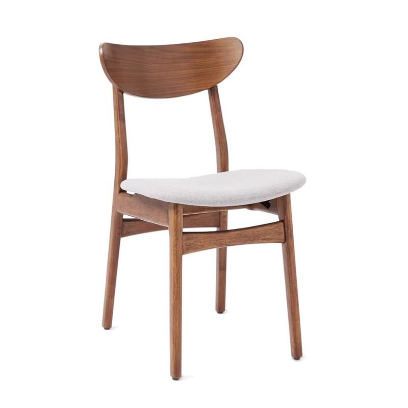 West Elm Classic Caf Dining Chair Crosshatch image number 0